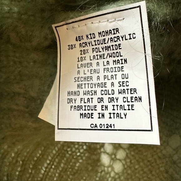 Mohair/wool blend sweater - Picture 3 of 6